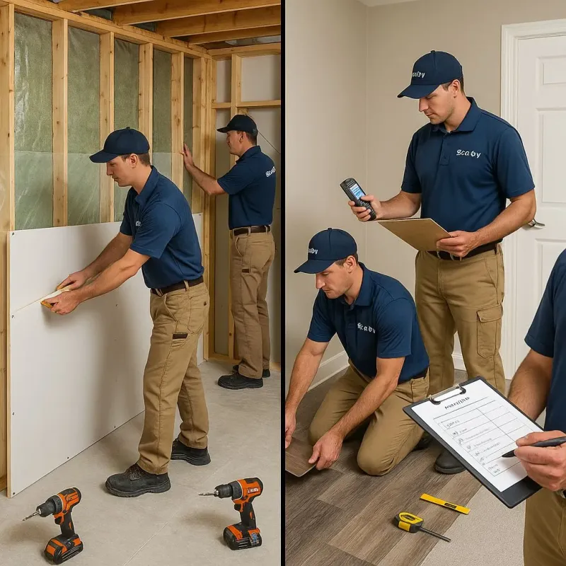 Repairs and Reconstruction process in Northview, MI