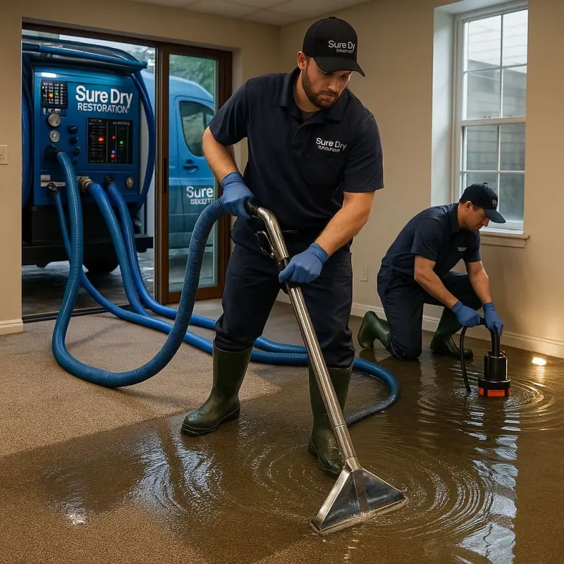 Water Extraction and Removal process in Northview, MI